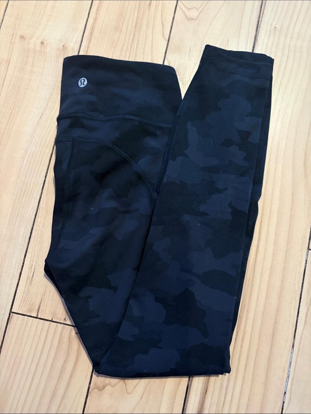 lululemon athletica Dark Camo Leggings with Pockets